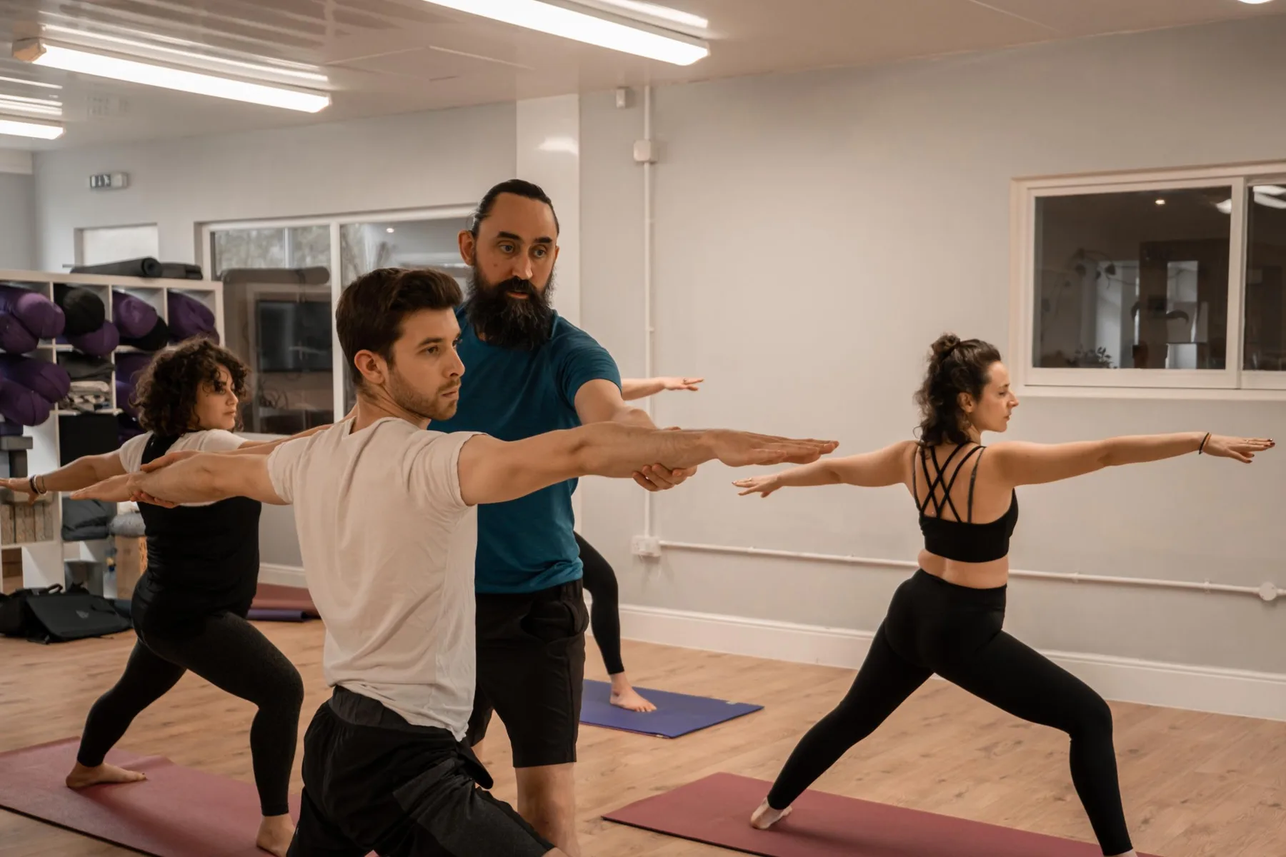 Joe teaching Himalayan Hatha Yoga at Well Bath.
