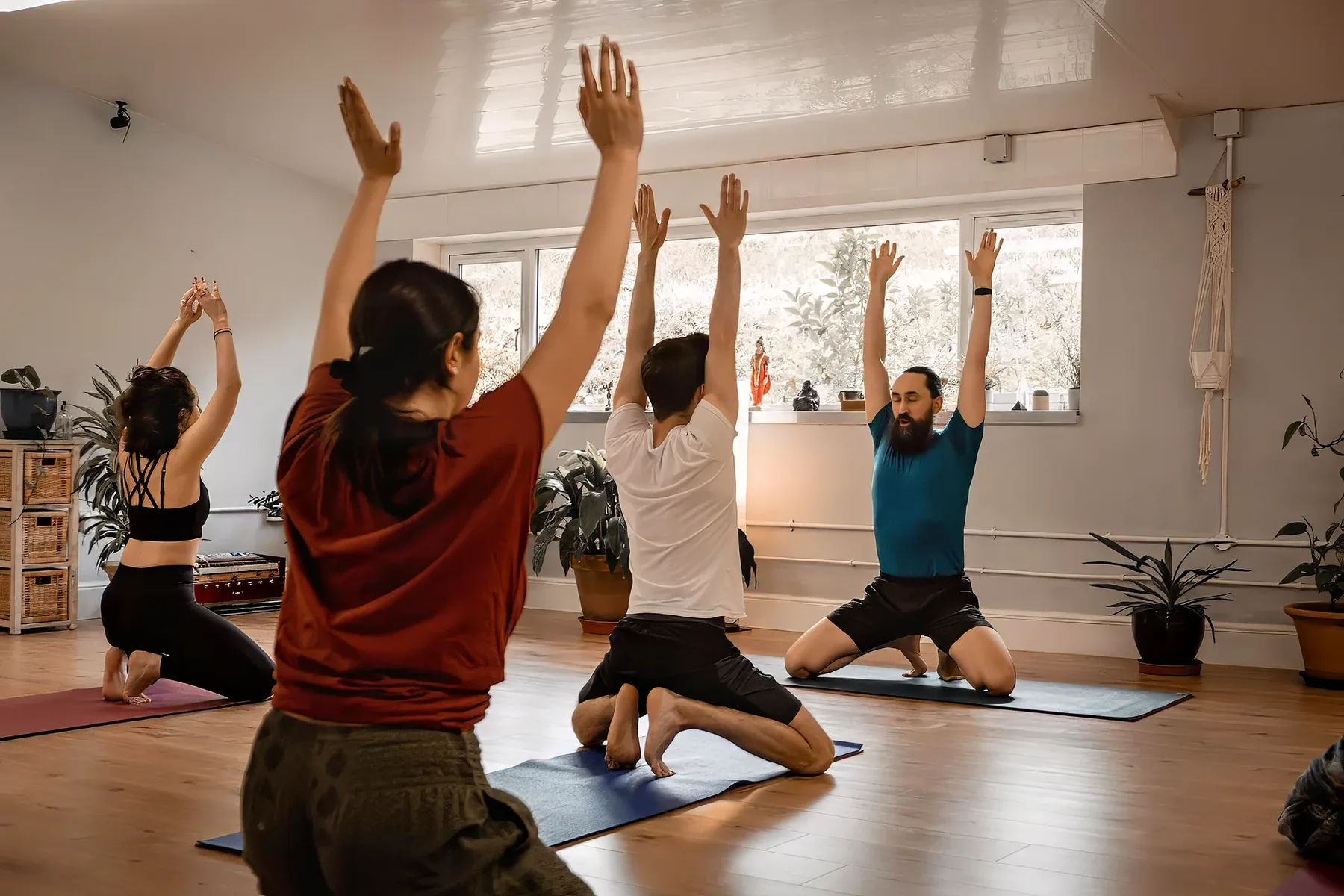 Joe teaching Prana Kriya Yoga at Well Bath.