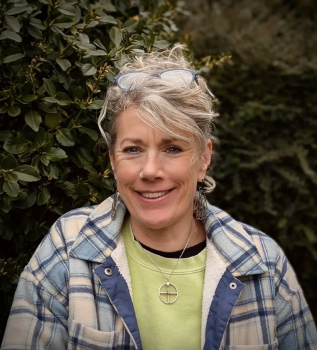 Sue at Well Bath, on the Ecotherapy walk.