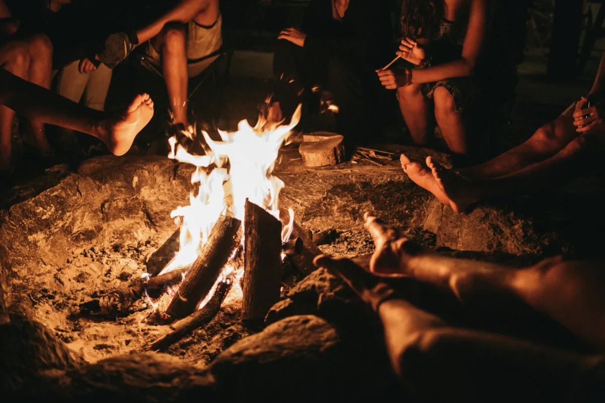 The Women's Fire Circle held at Well Bath.